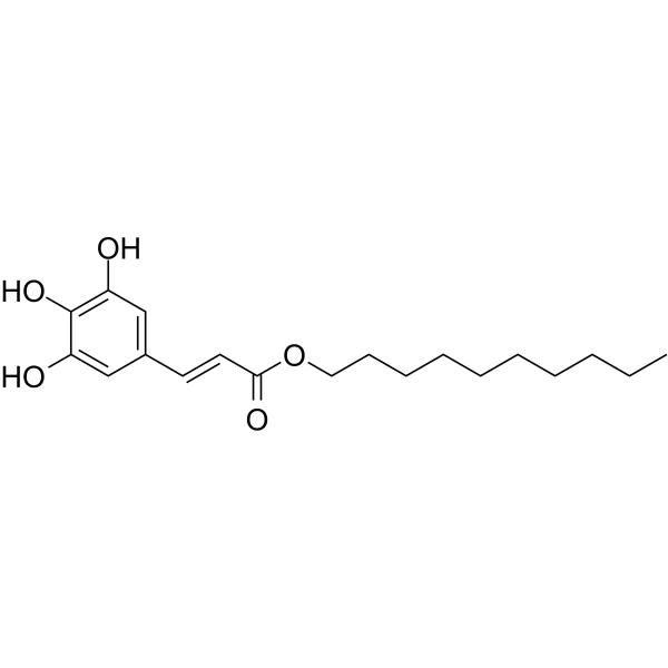 3,4,5-Trihydroxycinnamic acid decyl ester 1770778-45-4